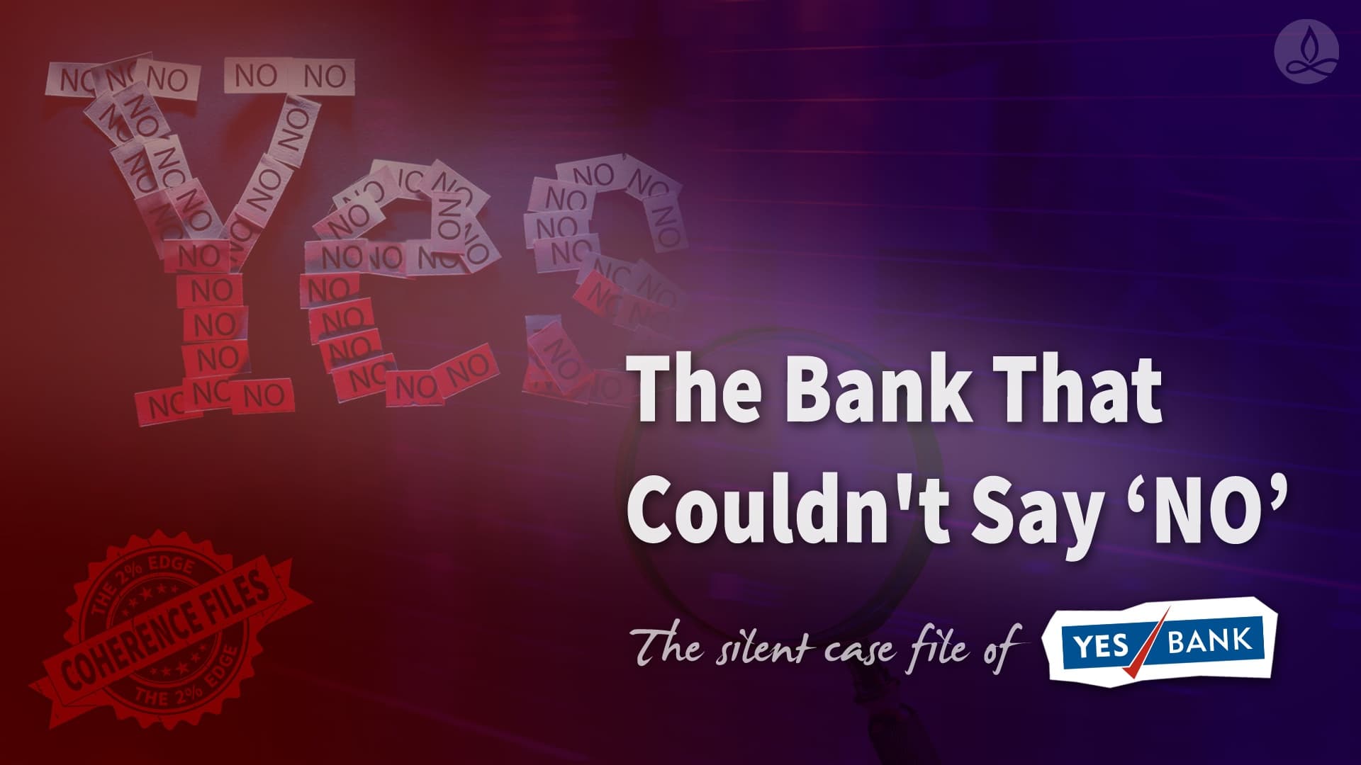 The Bank That Couldn't Say No